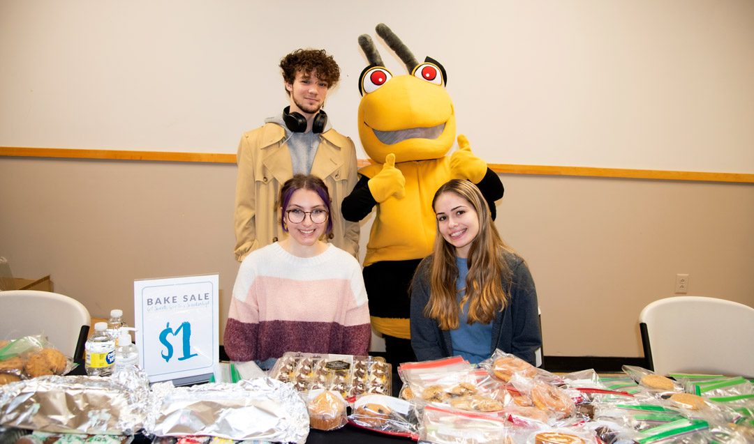 Students raise a record amount for two Student Giving Peer Scholarships!