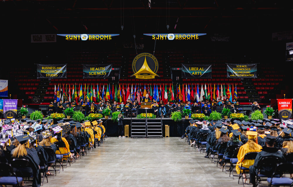 SUNY Broome Celebrates 74th Annual Commencement Ceremony