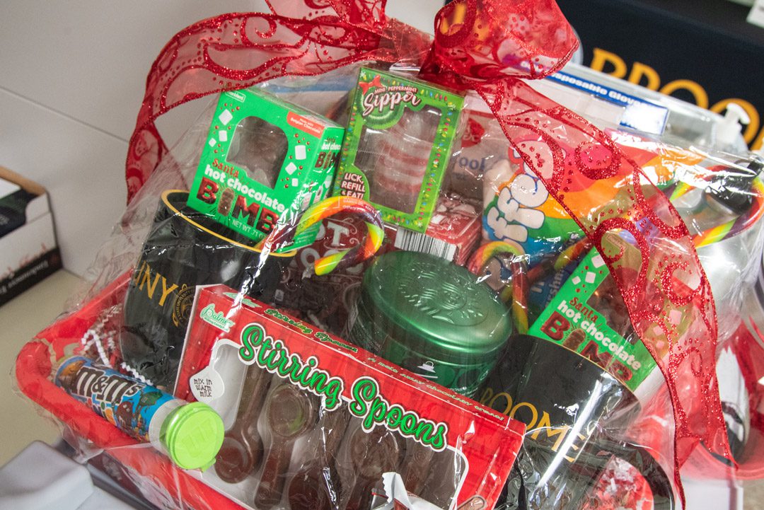 Holiday themed Gift Basket