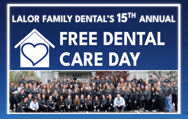 Apr. 27: Lalor Family Dental’s 15th Annual Free Dental Care Day