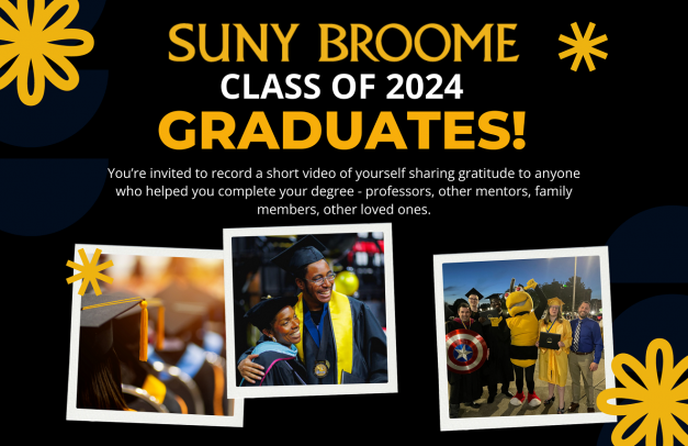 Attention Graduates! Share Your Thanks: Record a Video for Commencement!