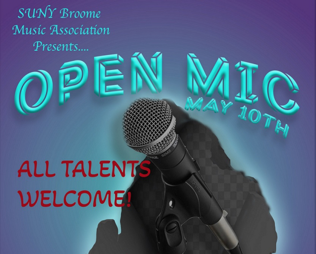 May 10: The Music Association presents an Open Mic
