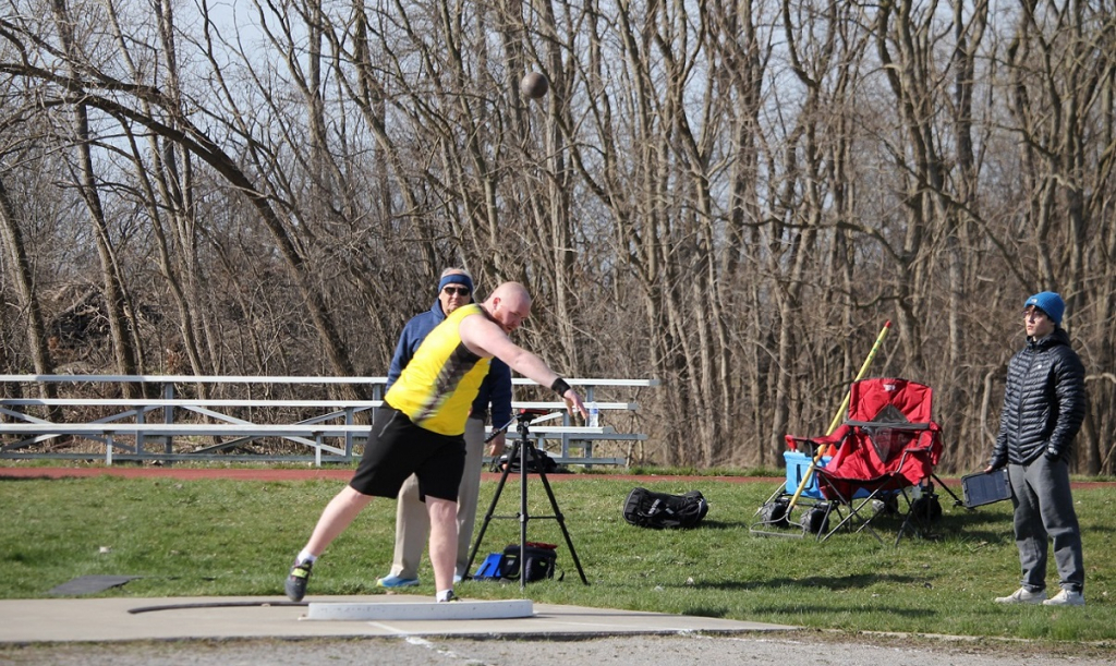 SUNY Broome men's track and field team competed in the Cortland Classic at SUNY Cortland