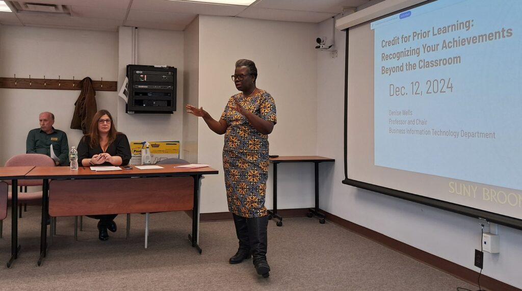 SUNY Broome Hosts American Civic Association English Students