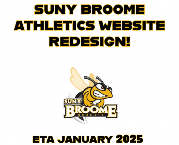 SUNY Broome Athletics Website Redesign! ETA January 2025