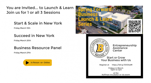 Spring Forward: Business Launch & Learn Series