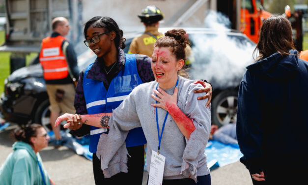 SUNY Broome’s 11th Mock Disaster Highlights Dangers of Distracted Driving