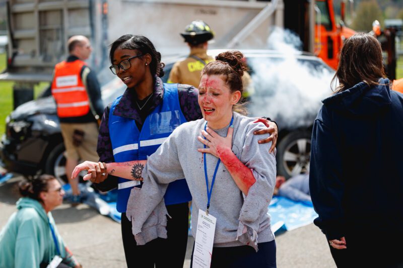 SUNY Broome’s 11th Mock Disaster Highlights Dangers of Distracted Driving