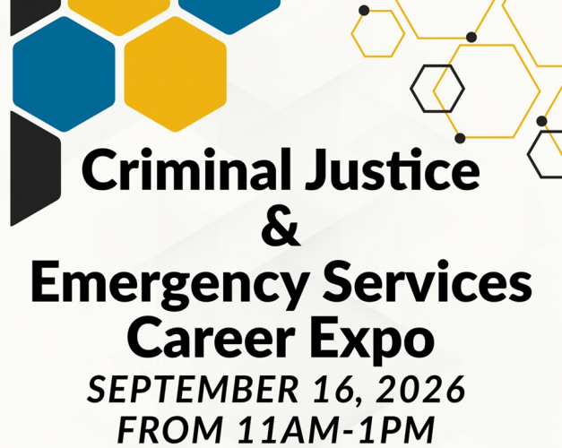 Sep. 16: 2026 Criminal Justice & Emergency Services Career Expo