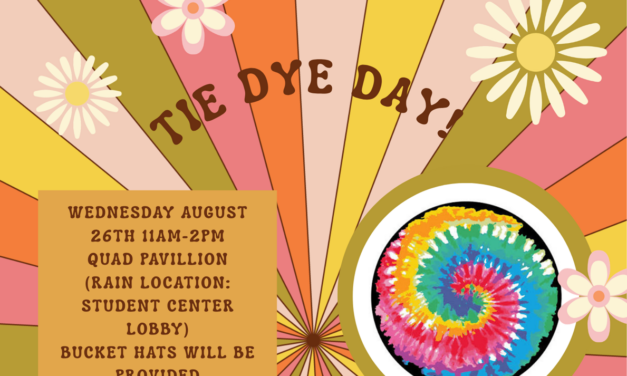 Aug. 26: Tie Dye Day!