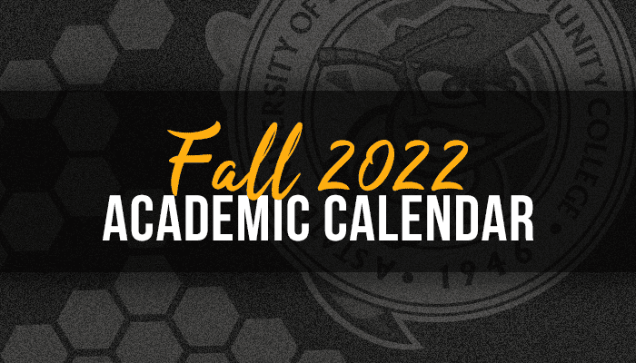 Academic Calendar Fall 2022