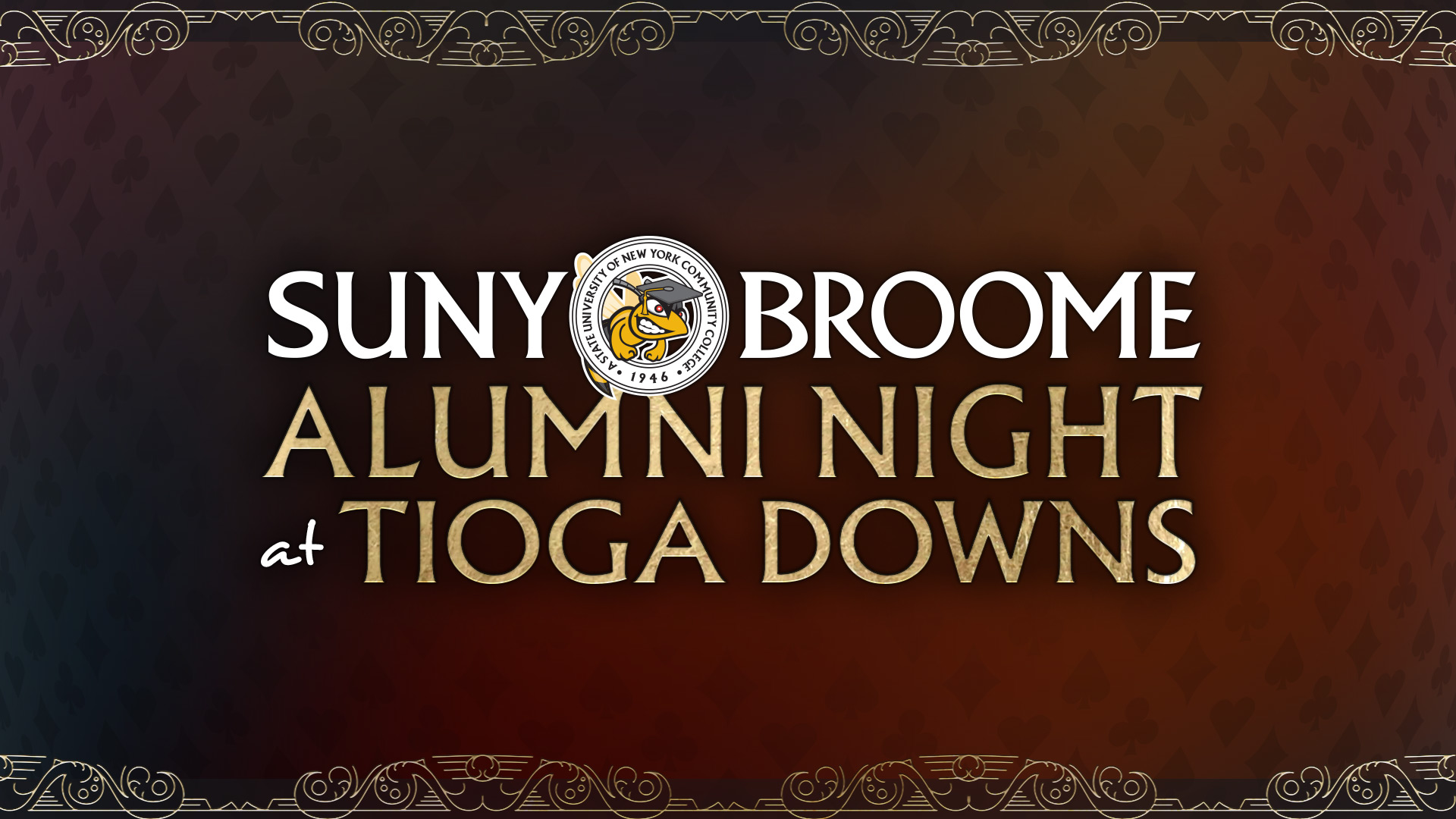 SUNY Broome Alumni Night at Tioga Downs