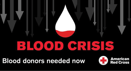 Blood Crisis: Blood donors needed now! American Red Cross