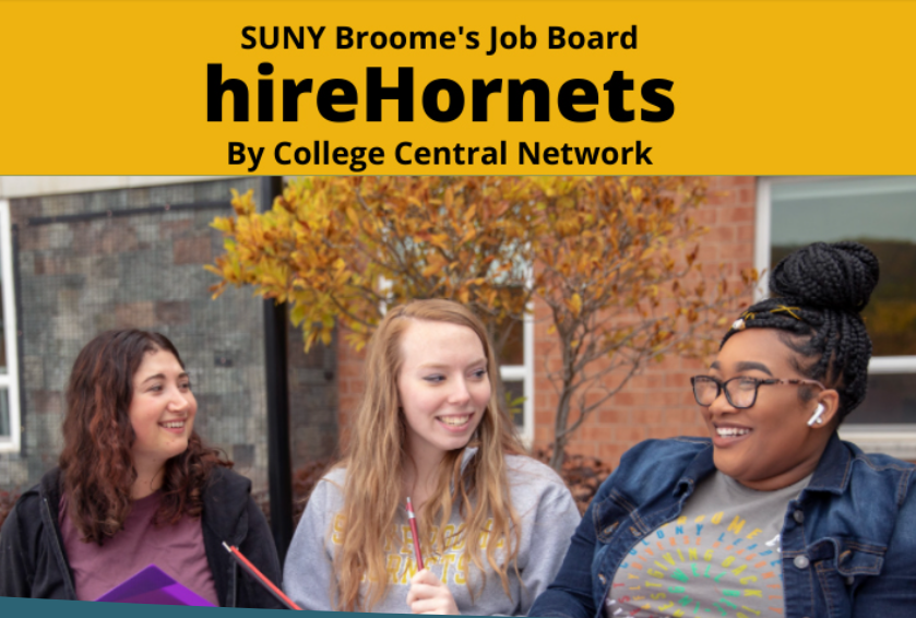 SUNY Broome's Job Board: hireHornets by College Central Network