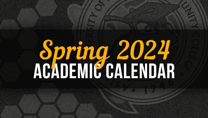 Acacemic Calendar: Spring 2024