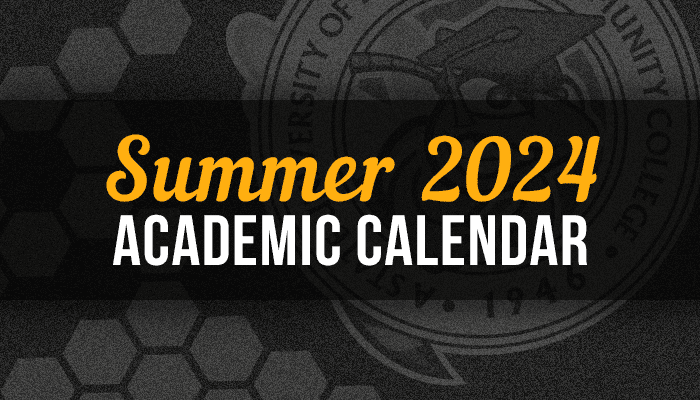 Acacemic Calendar: Summer 2024