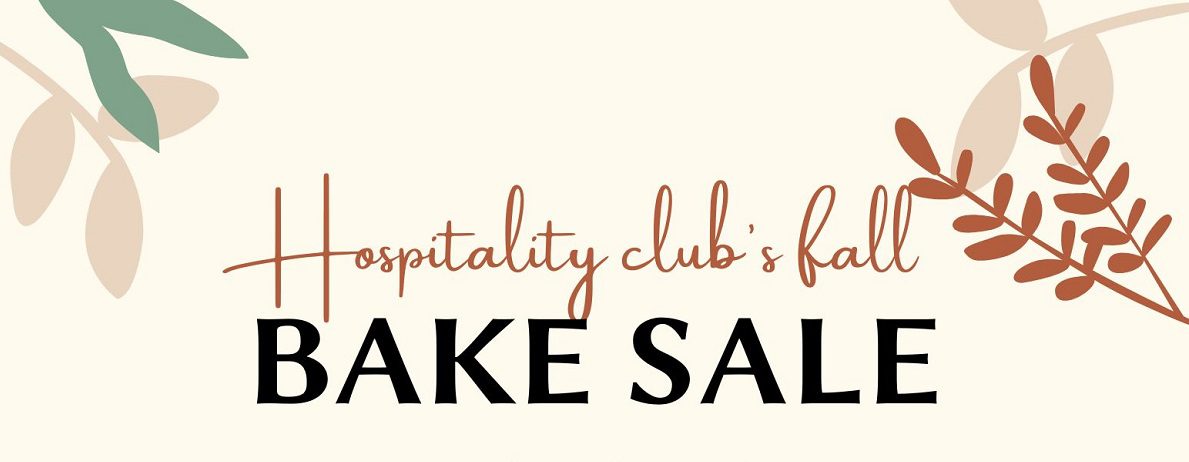 Hospitality Club's Fall Bake Sale