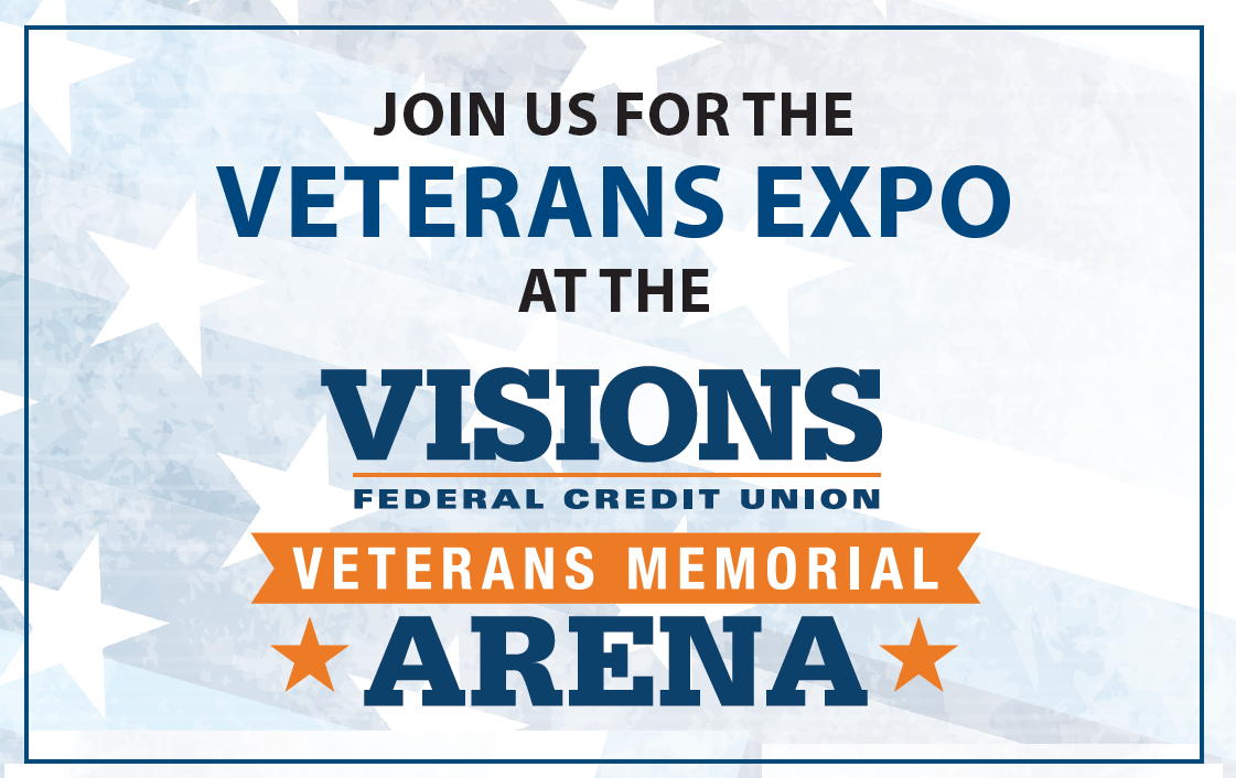 Join us for the Vererans Expo at the Veterans Memorial Arena Binghamton 11-7-2022