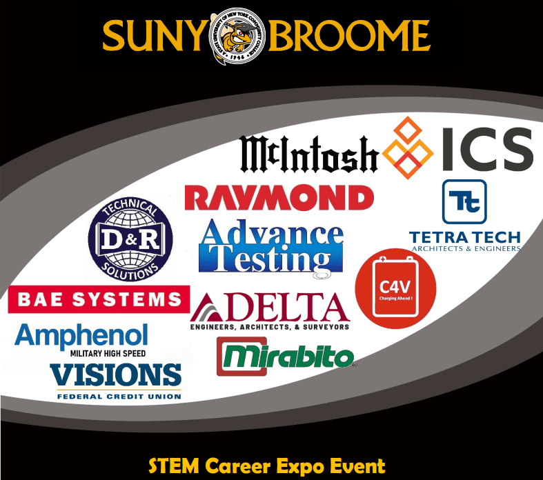 Stem Career Expo Event Spring 23 at SUNY Broome