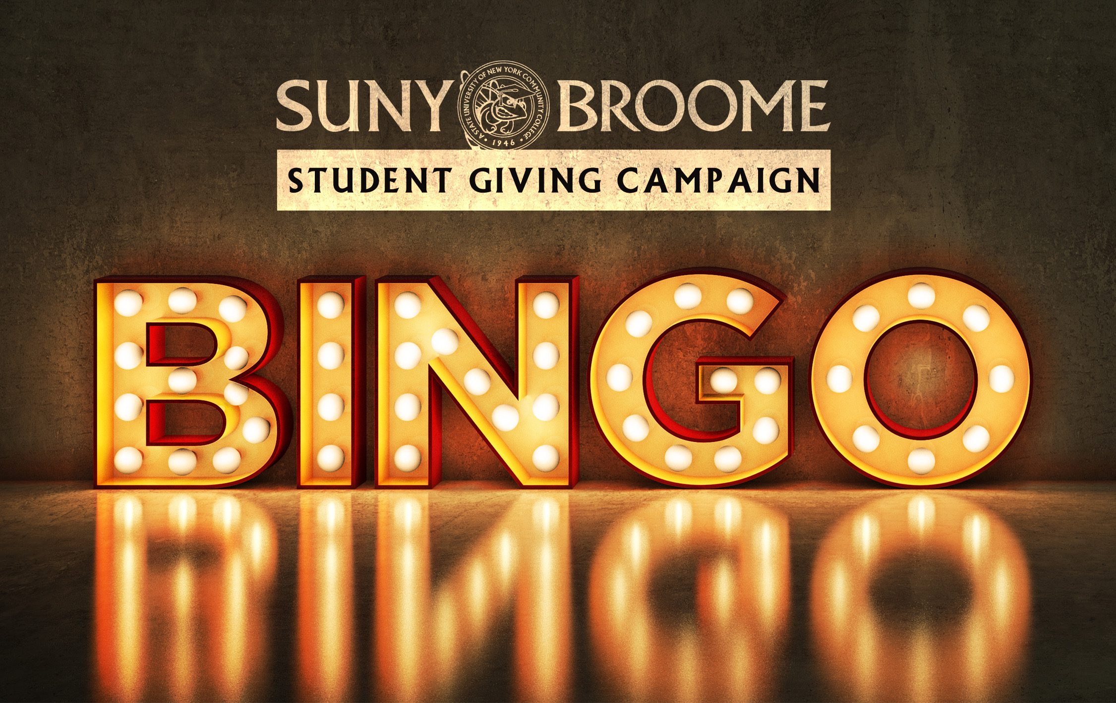 SUNY Broome Student Giving Campaign: BINGO