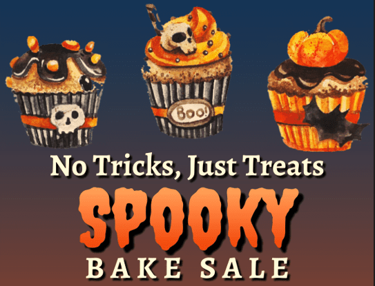 No Tricks, Only Treats - Spooky Bake Sale