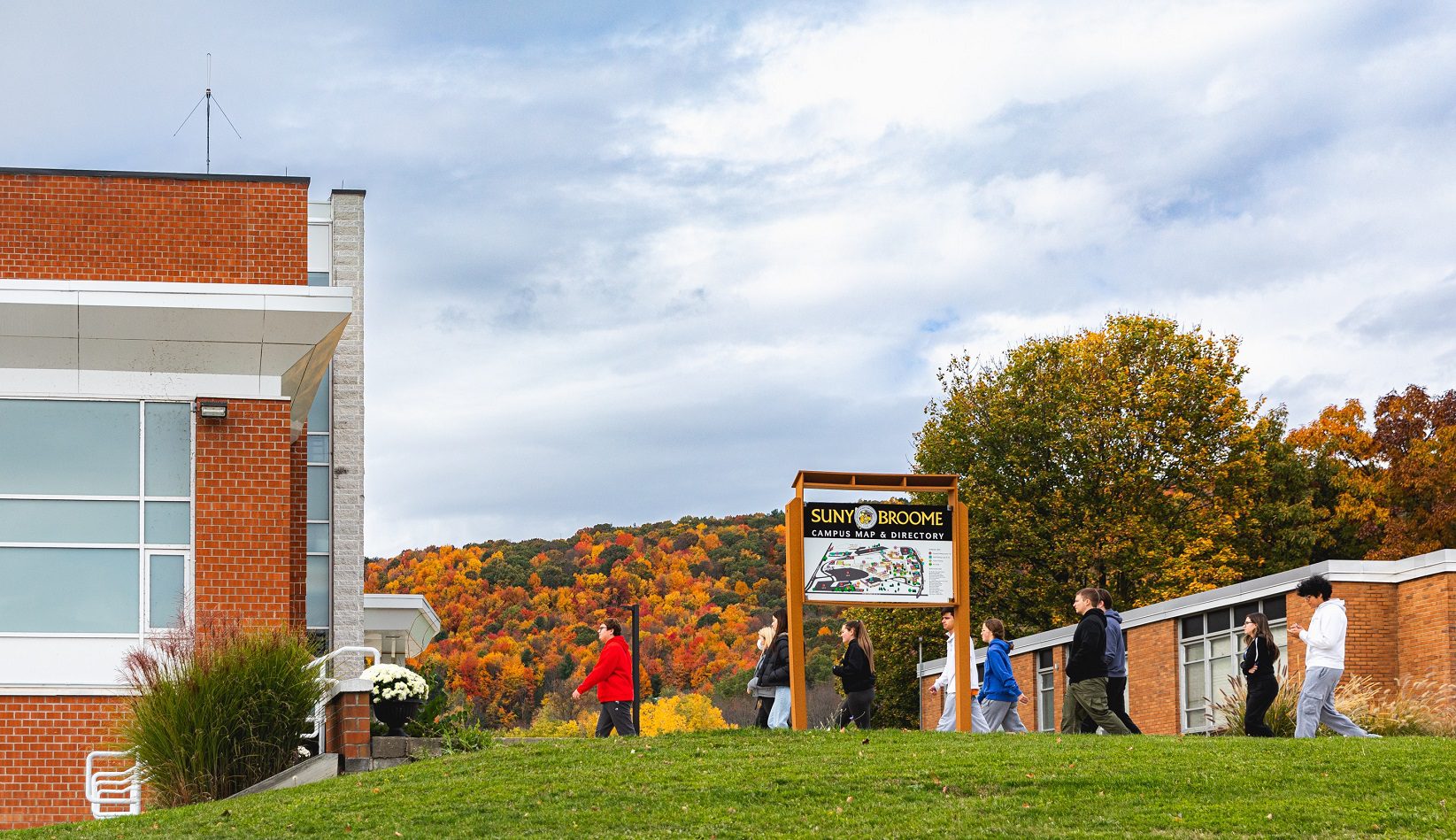 SUNY Broome campus Decker building and Public Safety