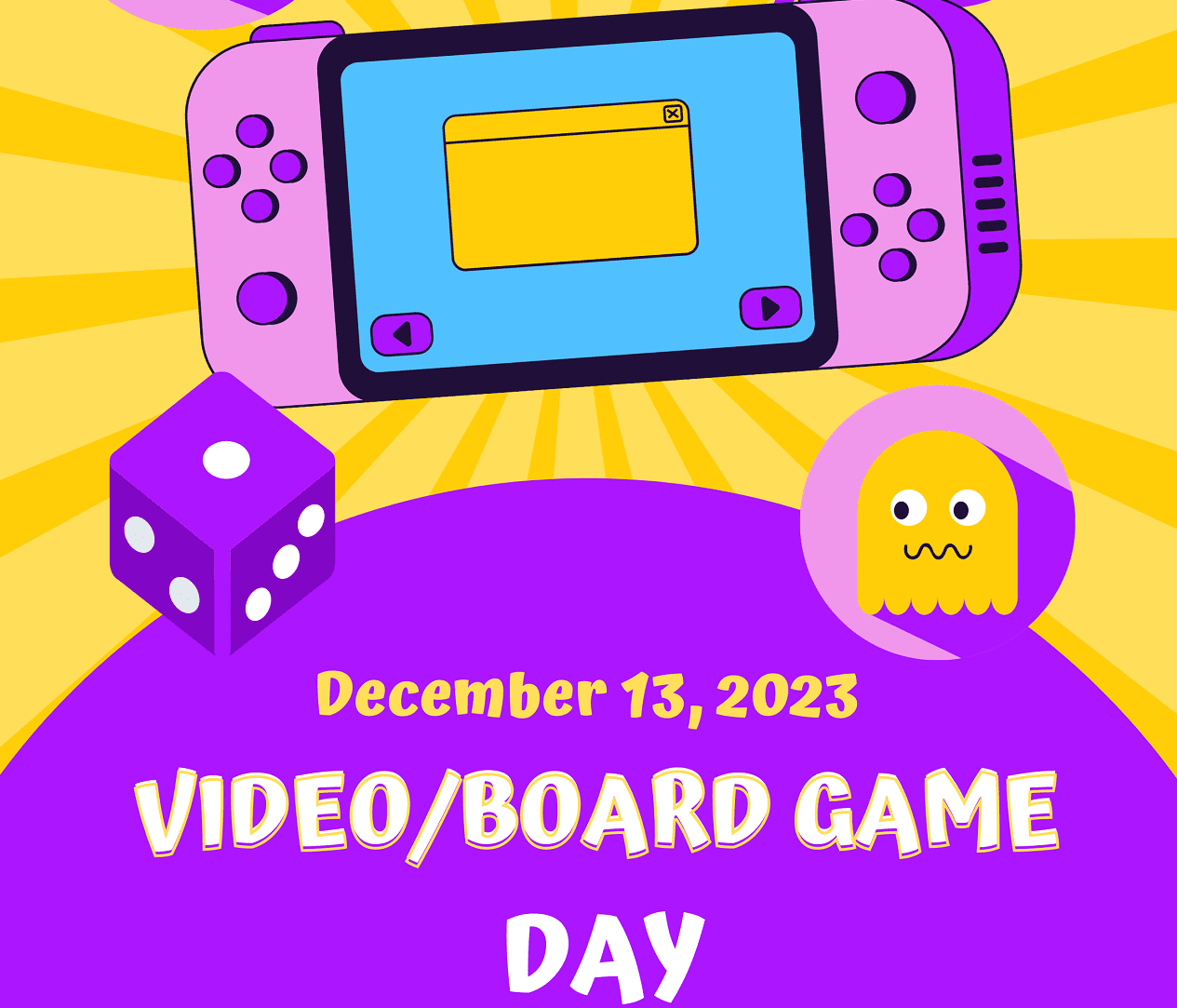 Board Game Day December 13, 2023