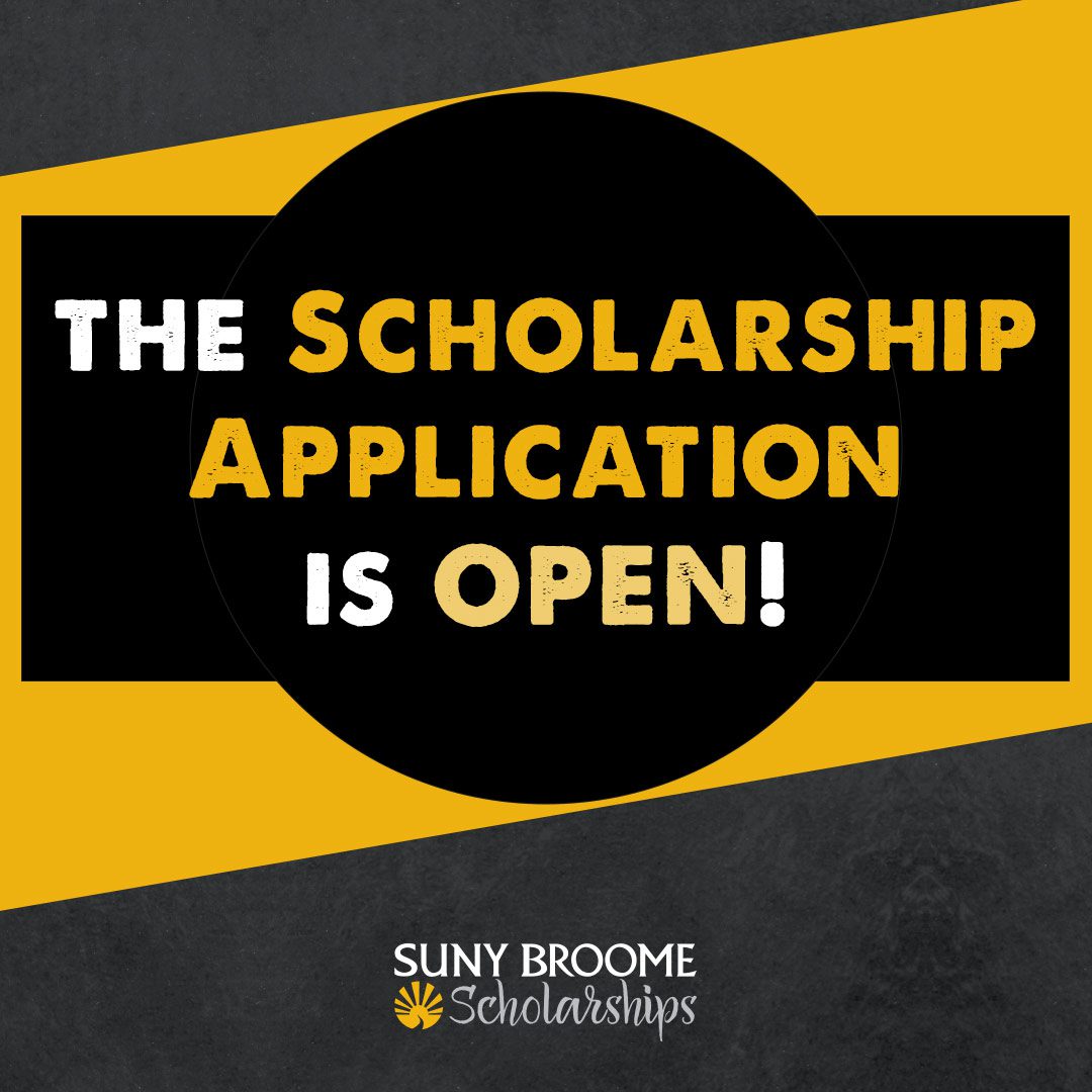 The Scholarship Application is open!
