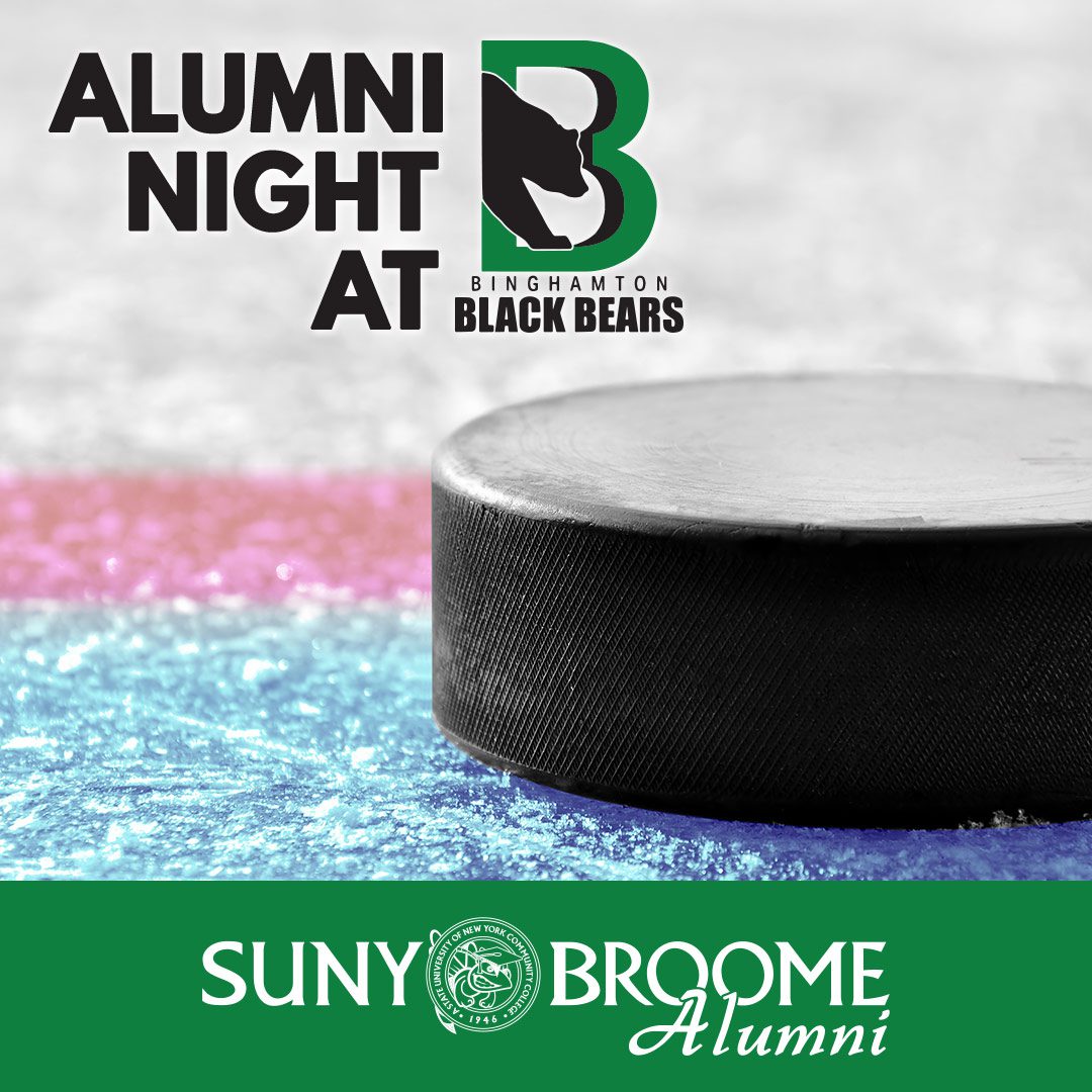 SUNY Broome Alumni Night at the Binghamton Black Bears