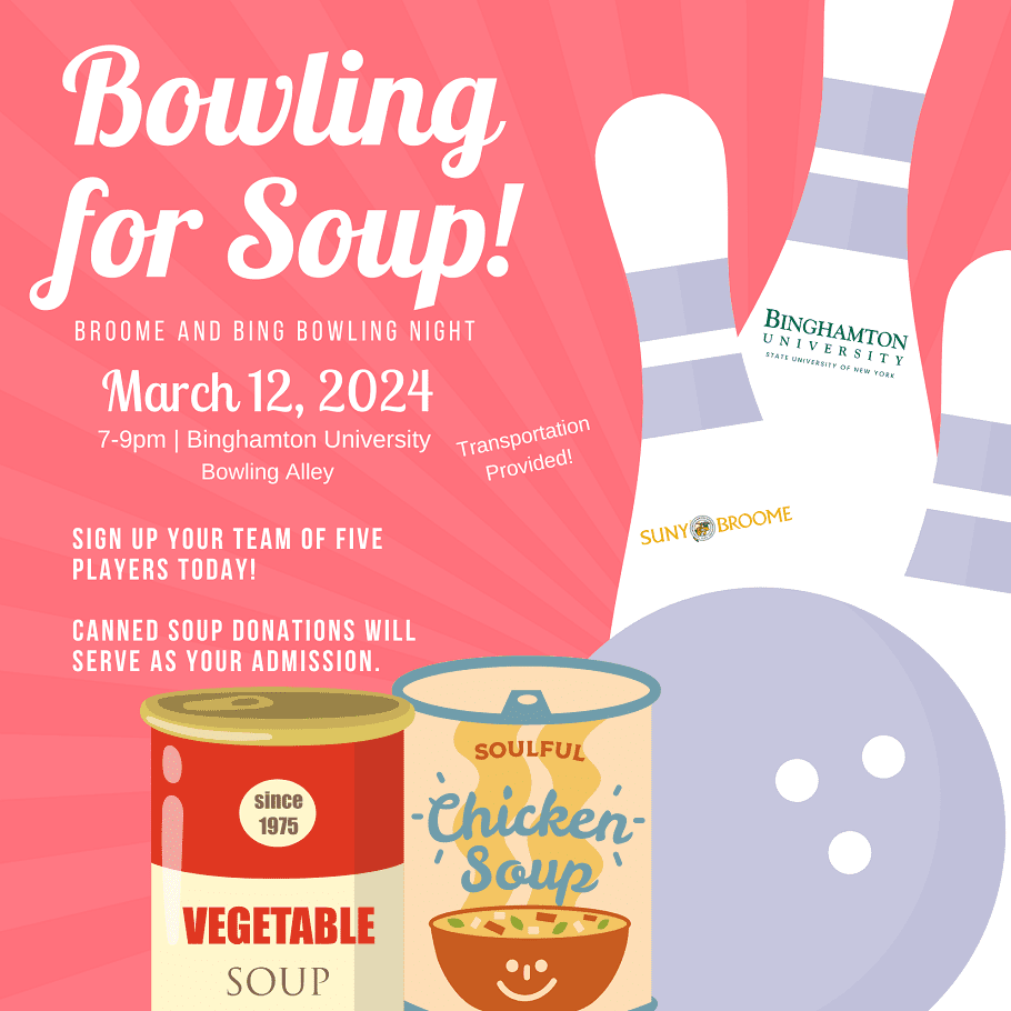 Bowling for Soup March 12, 2024; Binghamton University Bowling Alley 7-9 pm