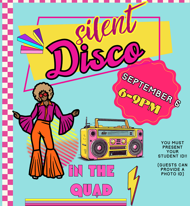 Join us for the Silent Disco!