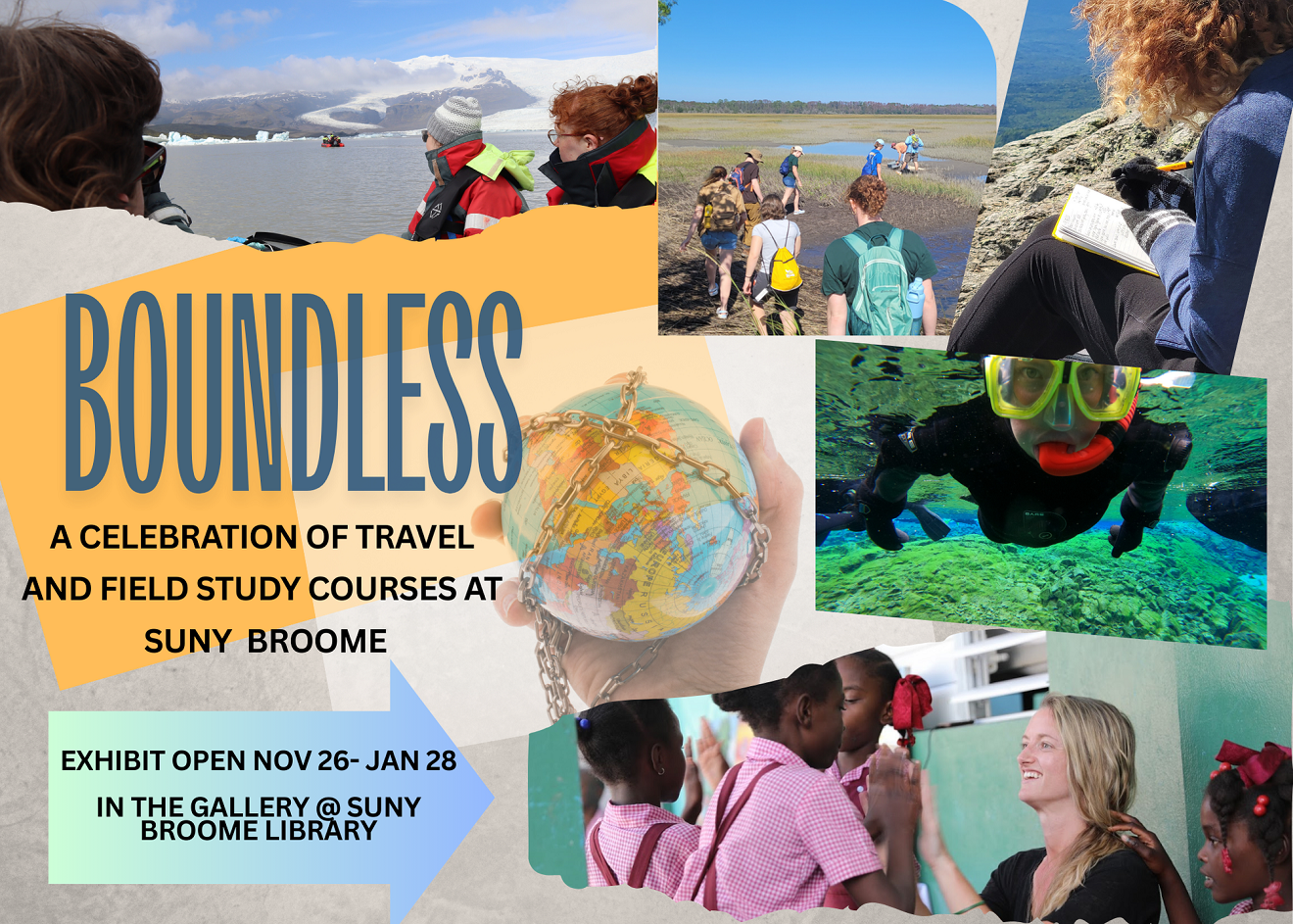 Boundless: A Celebration of Travel and Field Studies at SUNY Broome