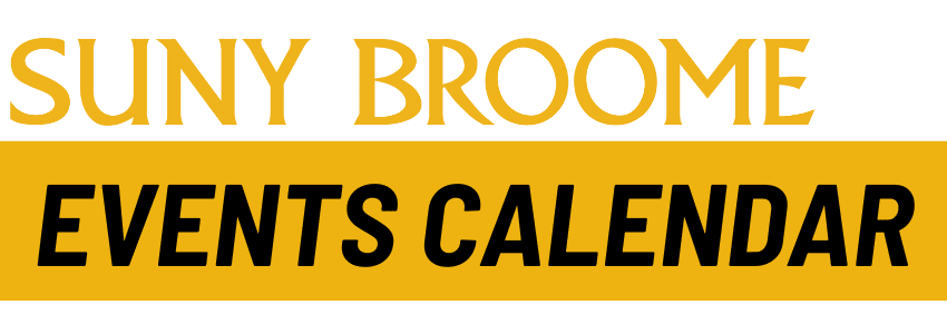 SUNY Broome Events Calendar