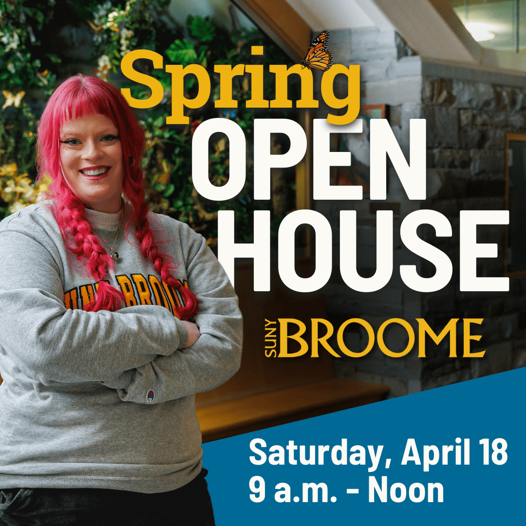 Spring Open House - April 18, 2026 9 am to Noon