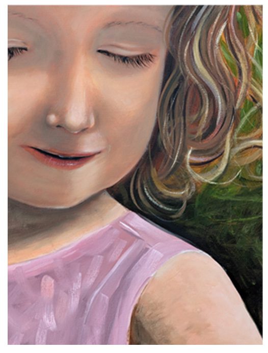 A paintings created by Ciara Heatherman, a 2008 SUNY Broome graduate