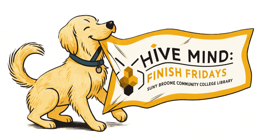 Hive Mind Finish Fridays with Therapy Dogs